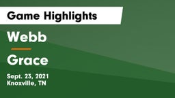 Webb  vs Grace Game Highlights - Sept. 23, 2021