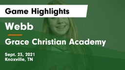Webb  vs Grace Christian Academy Game Highlights - Sept. 23, 2021