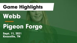 Webb  vs Pigeon Forge Game Highlights - Sept. 11, 2021