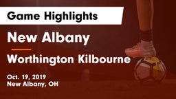 New Albany  vs Worthington Kilbourne  Game Highlights - Oct. 19, 2019