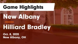 New Albany  vs Hilliard Bradley  Game Highlights - Oct. 8, 2020