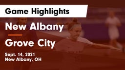 New Albany  vs Grove City  Game Highlights - Sept. 14, 2021