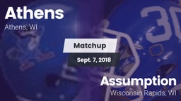 Matchup: Athens vs. Assumption  2018