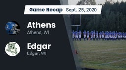 Recap: Athens  vs. Edgar  2020