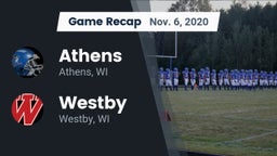 Recap: Athens  vs. Westby  2020