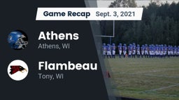 Recap: Athens  vs. Flambeau  2021