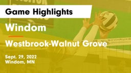 Windom  vs Westbrook-Walnut Grove  Game Highlights - Sept. 29, 2022