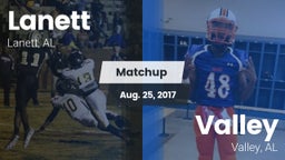 Matchup: Lanett vs. Valley  2017
