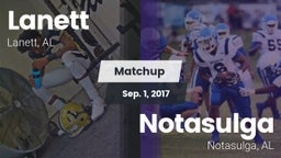 Matchup: Lanett vs. Notasulga  2017