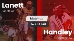 Matchup: Lanett vs. Handley  2017