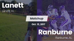 Matchup: Lanett vs. Ranburne  2017