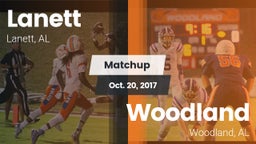 Matchup: Lanett vs. Woodland  2017