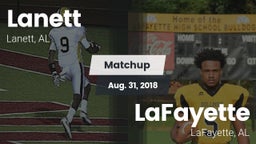 Matchup: Lanett vs. LaFayette  2018