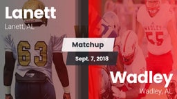 Matchup: Lanett vs. Wadley  2018