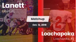 Matchup: Lanett vs. Loachapoka  2018