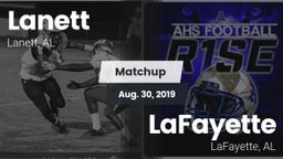Matchup: Lanett vs. LaFayette  2019
