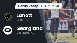 Recap: Lanett  vs. Georgiana  2020