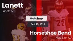 Matchup: Lanett vs. Horseshoe Bend  2020