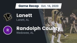 Recap: Lanett  vs. Randolph County  2020