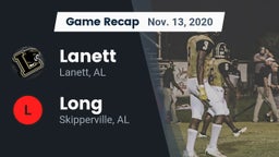 Recap: Lanett  vs. Long  2020