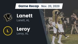 Recap: Lanett  vs. Leroy  2020