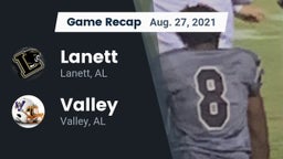 Recap: Lanett  vs. Valley  2021
