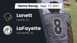 Recap: Lanett  vs. LaFayette  2021