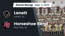 Recap: Lanett  vs. Horseshoe Bend  2022