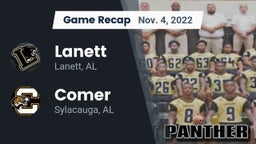 Recap: Lanett  vs. Comer  2022