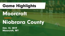 Moorcroft  vs Niobrara County  Game Highlights - Oct. 12, 2019