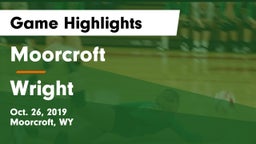 Moorcroft  vs Wright Game Highlights - Oct. 26, 2019