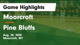 Moorcroft  vs Pine Bluffs  Game Highlights - Aug. 28, 2020