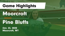 Moorcroft  vs Pine Bluffs  Game Highlights - Oct. 23, 2020