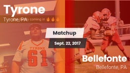 Matchup: Tyrone vs. Bellefonte  2017