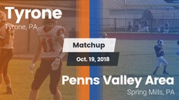 Matchup: Tyrone vs. Penns Valley Area  2018