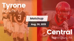 Matchup: Tyrone vs. Central  2019