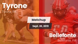 Matchup: Tyrone vs. Bellefonte  2019