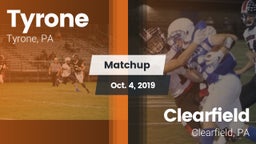 Matchup: Tyrone vs. Clearfield  2019