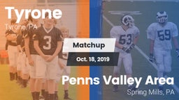Matchup: Tyrone vs. Penns Valley Area  2019