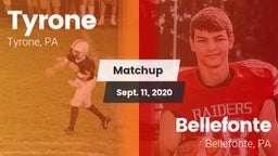 Matchup: Tyrone vs. Bellefonte  2020