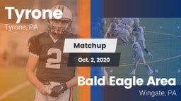 Matchup: Tyrone vs. Bald Eagle Area  2020