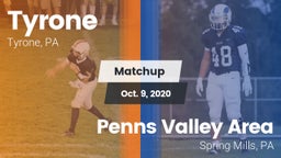 Matchup: Tyrone vs. Penns Valley Area  2020