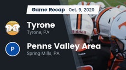 Recap: Tyrone  vs. Penns Valley Area  2020