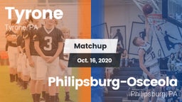 Matchup: Tyrone vs. Philipsburg-Osceola  2020