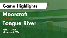 Moorcroft  vs Tongue River  Game Highlights - Feb. 1, 2020