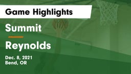 Summit  vs Reynolds  Game Highlights - Dec. 8, 2021