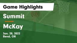 Summit  vs McKay  Game Highlights - Jan. 28, 2022