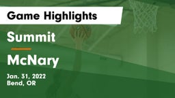 Summit  vs McNary  Game Highlights - Jan. 31, 2022