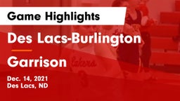Des Lacs-Burlington  vs Garrison  Game Highlights - Dec. 14, 2021
