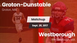 Matchup: Groton-Dunstable vs. Westborough  2017